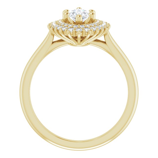 Halo-Style Engagement Ring