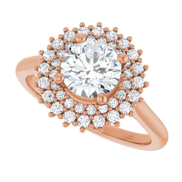 Halo-Style Engagement Ring