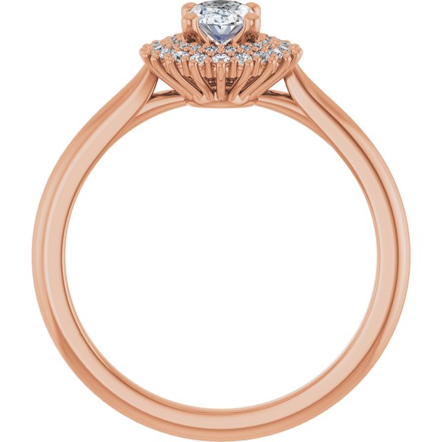Halo-Style Engagement Ring