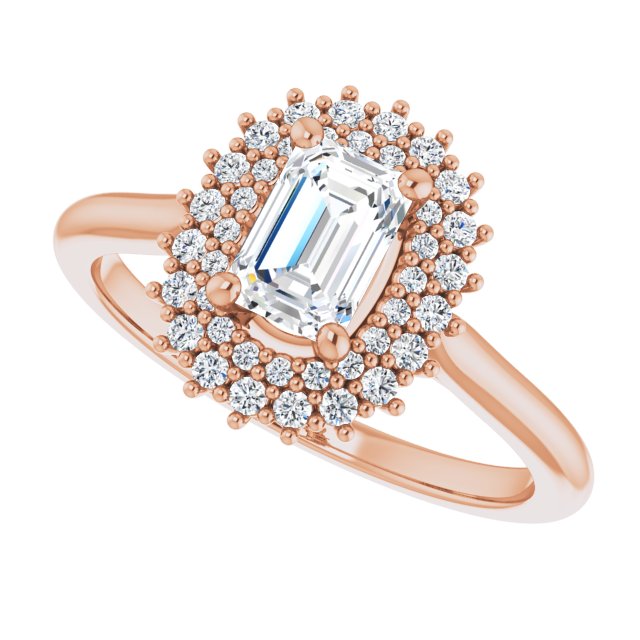 Halo-Style Engagement Ring