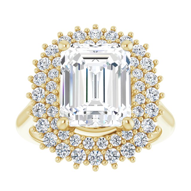 Halo-Style Engagement Ring