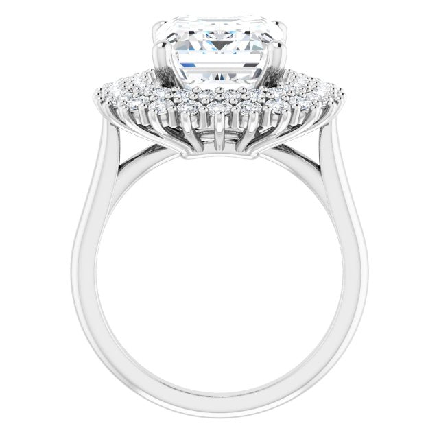 Halo-Style Engagement Ring