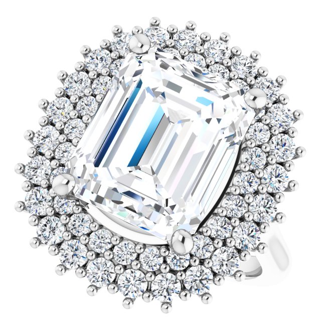 Halo-Style Engagement Ring