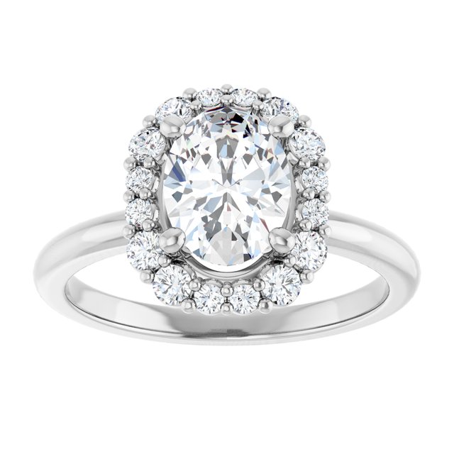 Halo-Style Engagement Ring