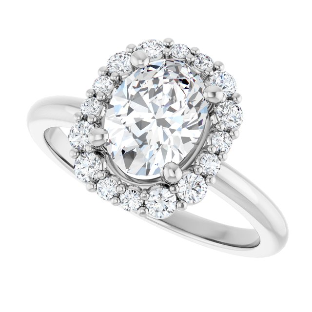 Halo-Style Engagement Ring