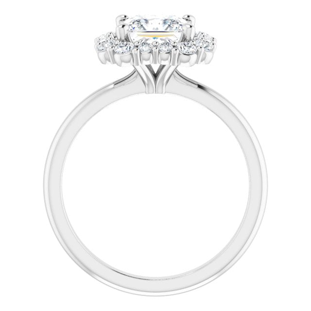 Halo-Style Engagement Ring