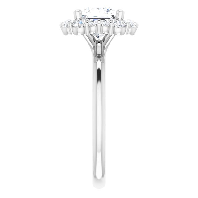 Halo-Style Engagement Ring