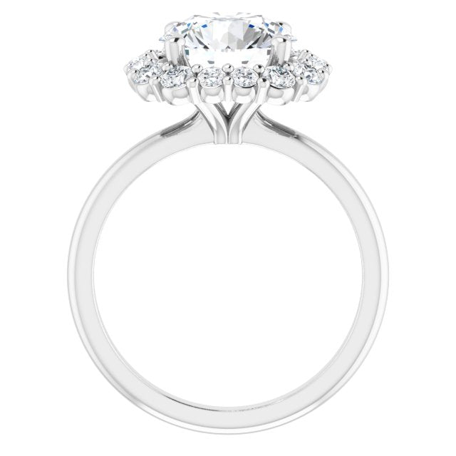 Halo-Style Engagement Ring