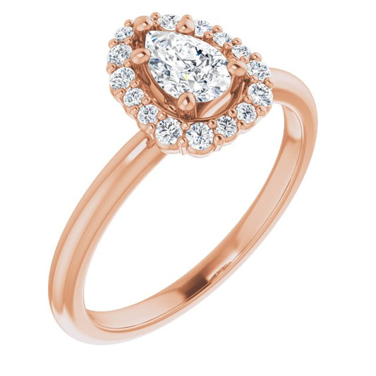 Halo-Style Engagement Ring