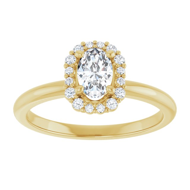 Halo-Style Engagement Ring