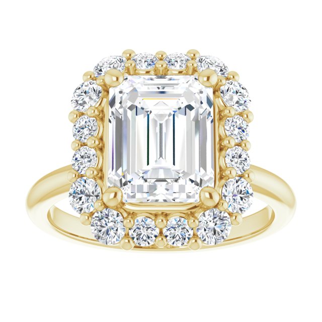 Halo-Style Engagement Ring