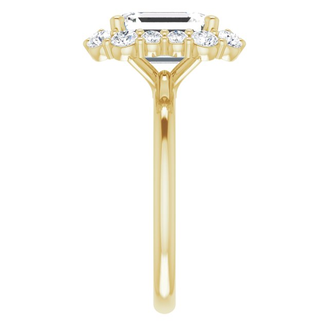 Halo-Style Engagement Ring