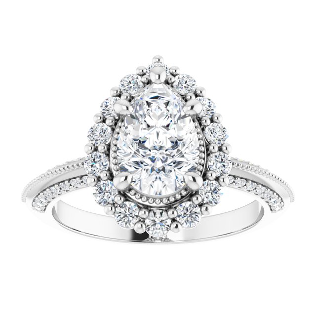 Halo-Style Engagement Ring