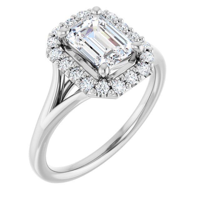 Halo-Style Engagement Ring