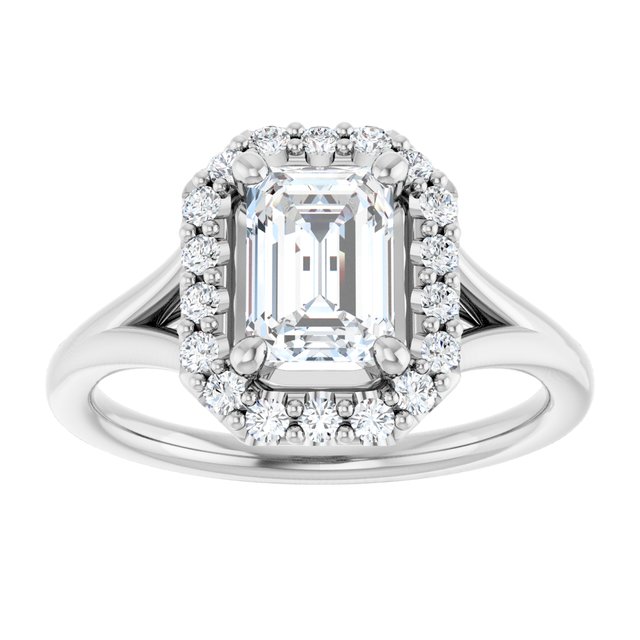 Halo-Style Engagement Ring