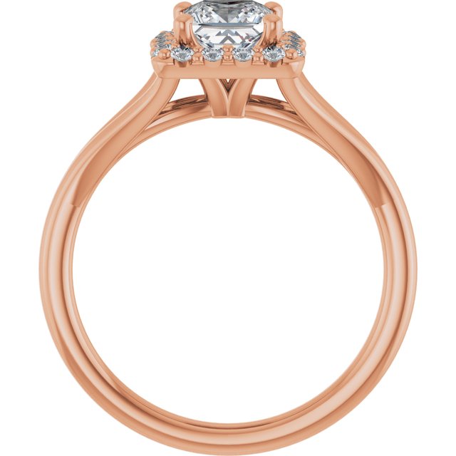 Halo-Style Engagement Ring