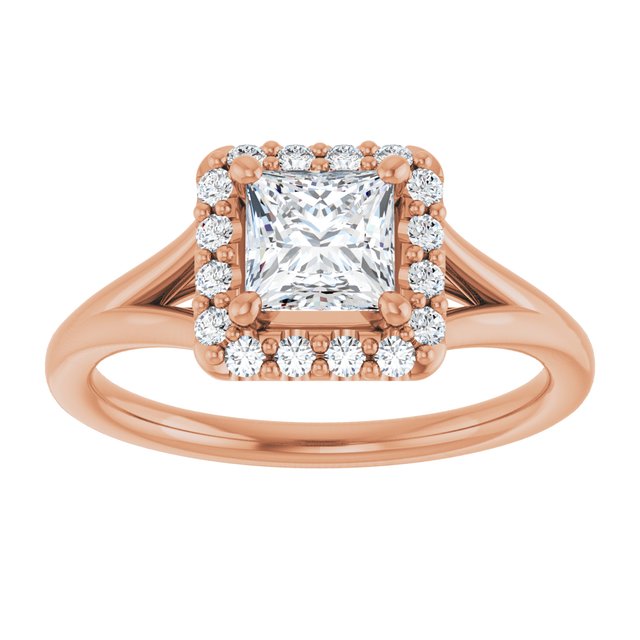 Halo-Style Engagement Ring
