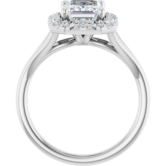 Halo-Style Engagement Ring