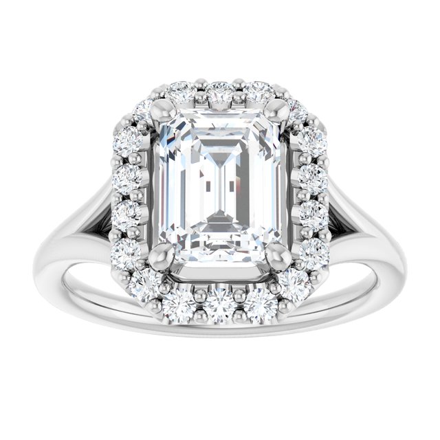Halo-Style Engagement Ring