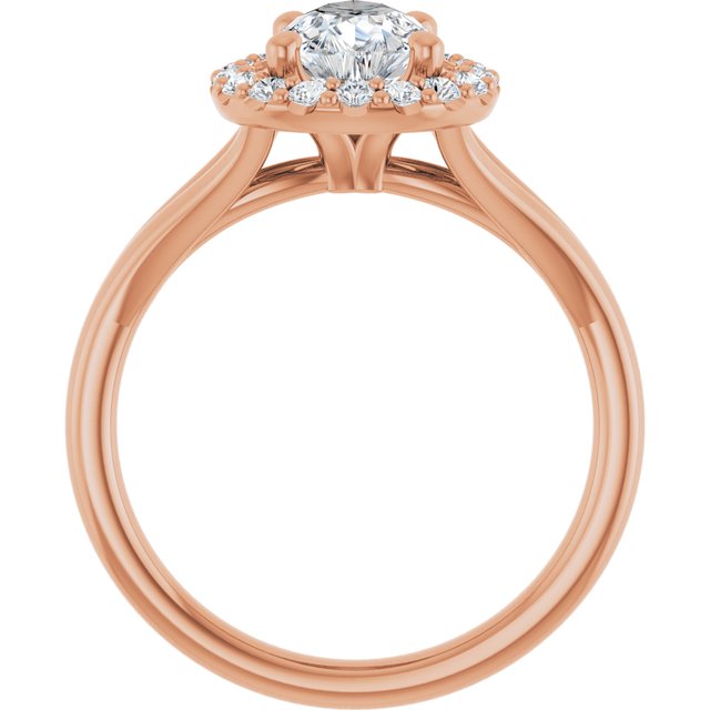 Halo-Style Engagement Ring