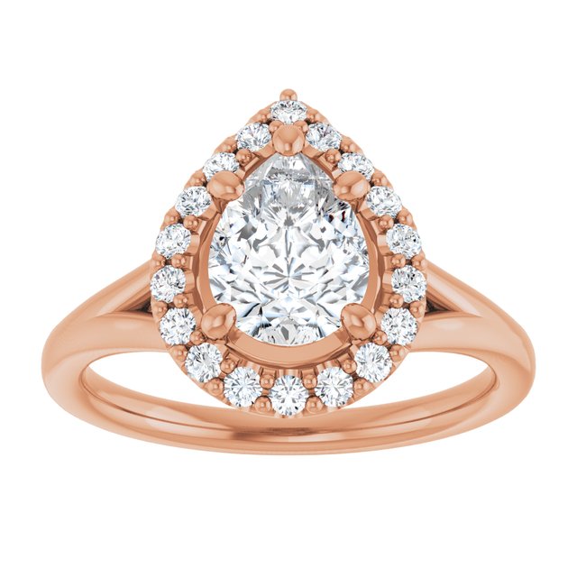 Halo-Style Engagement Ring