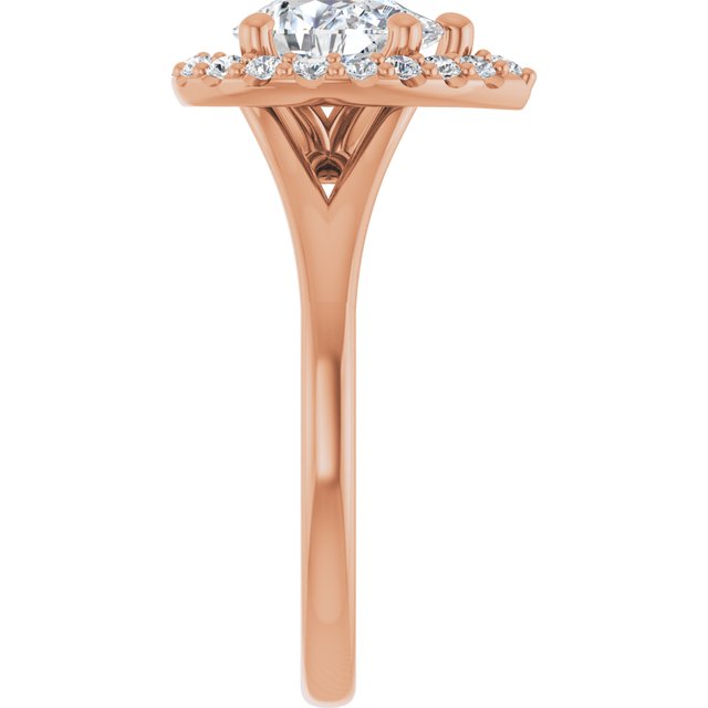 Halo-Style Engagement Ring