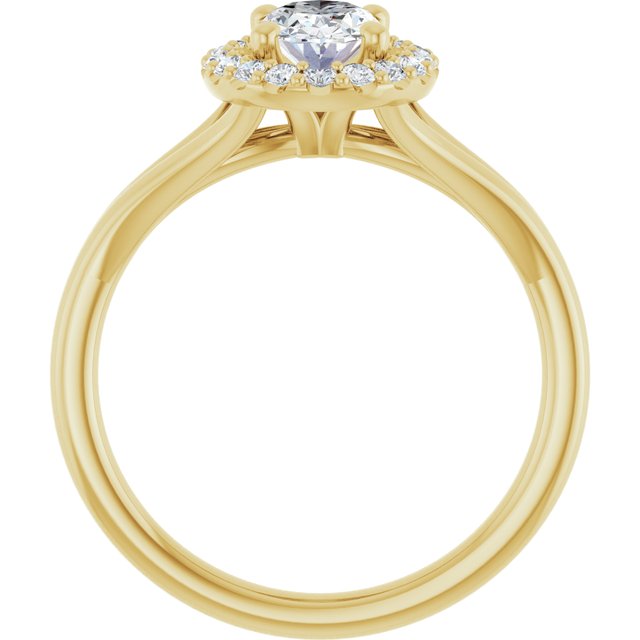 Halo-Style Engagement Ring