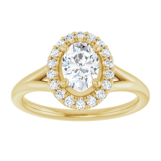 Halo-Style Engagement Ring