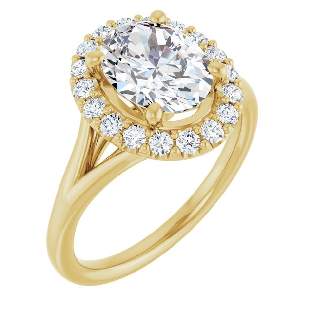 Halo-Style Engagement Ring