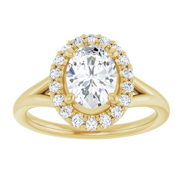 Halo-Style Engagement Ring
