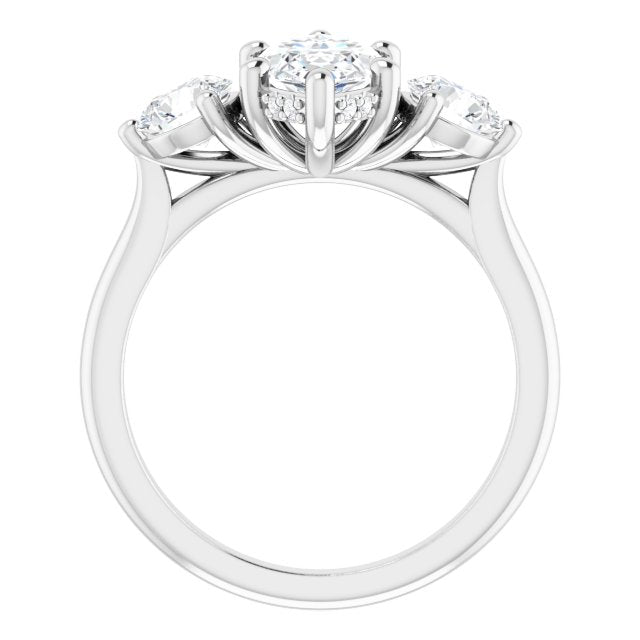 Three-Stone Engagement Ring