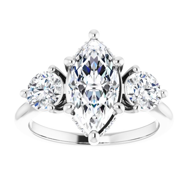 Three-Stone Engagement Ring