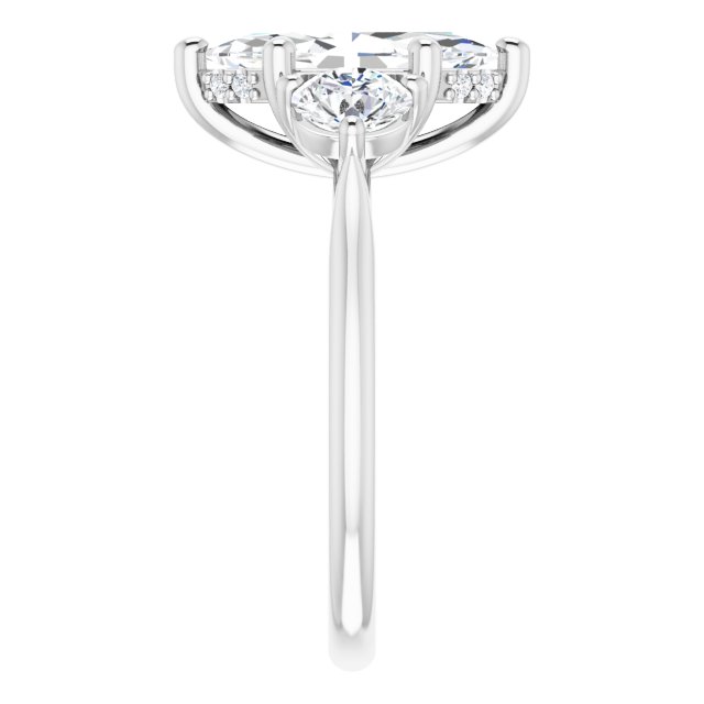 Three-Stone Engagement Ring