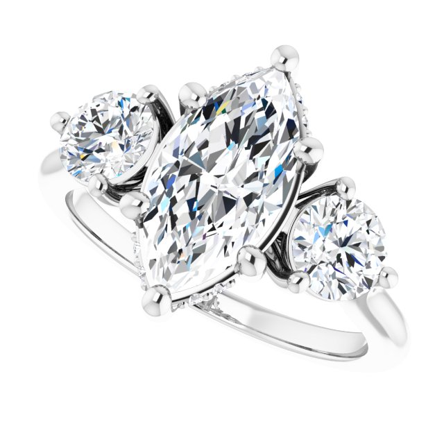 Three-Stone Engagement Ring