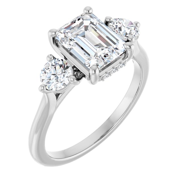 Three-Stone Engagement Ring