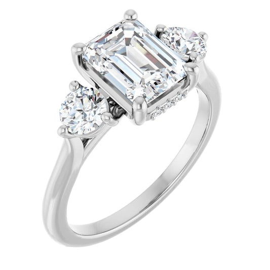 Three-Stone Engagement Ring