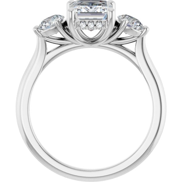 Three-Stone Engagement Ring
