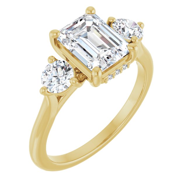 Three-Stone Engagement Ring
