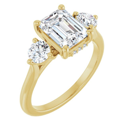Three-Stone Engagement Ring