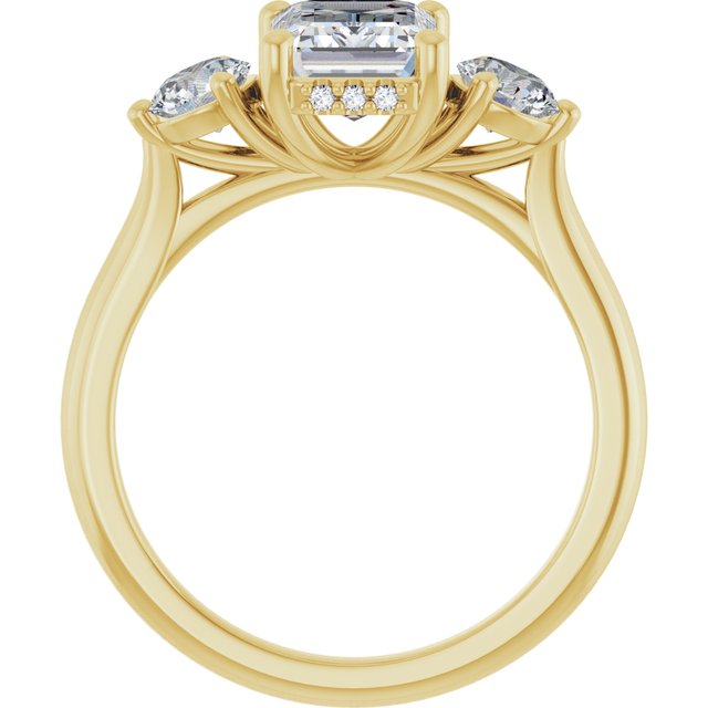 Three-Stone Engagement Ring