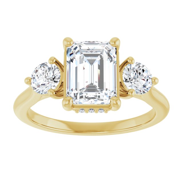 Three-Stone Engagement Ring