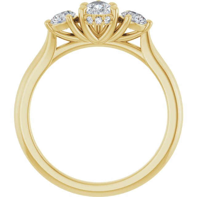 Three-Stone Engagement Ring