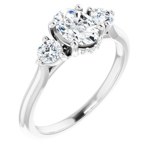 Three-Stone Engagement Ring