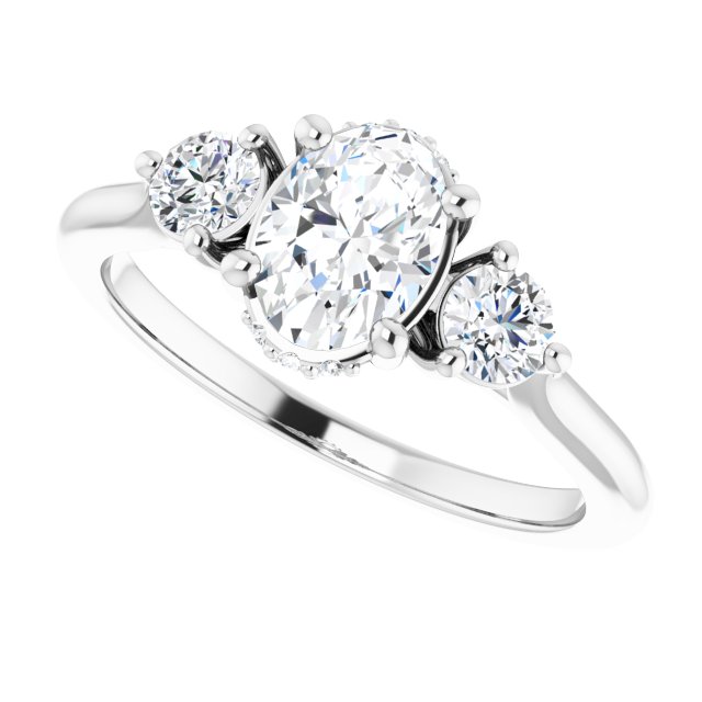 Three-Stone Engagement Ring