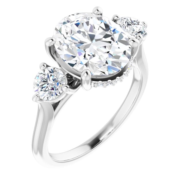 Three-Stone Engagement Ring