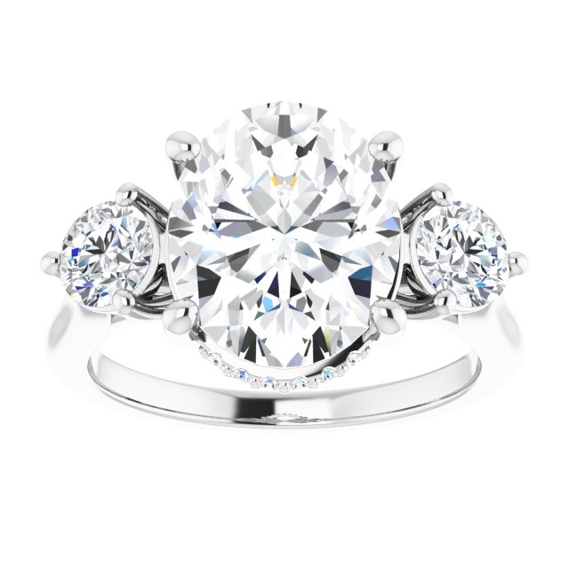 Three-Stone Engagement Ring