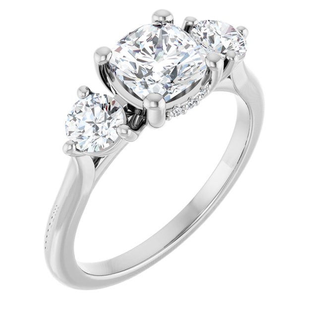 Three-Stone Engagement Ring