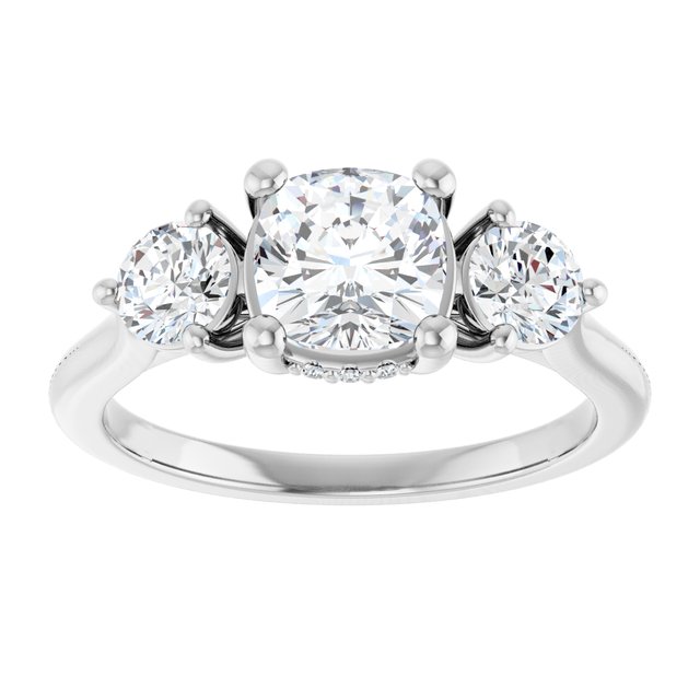 Three-Stone Engagement Ring