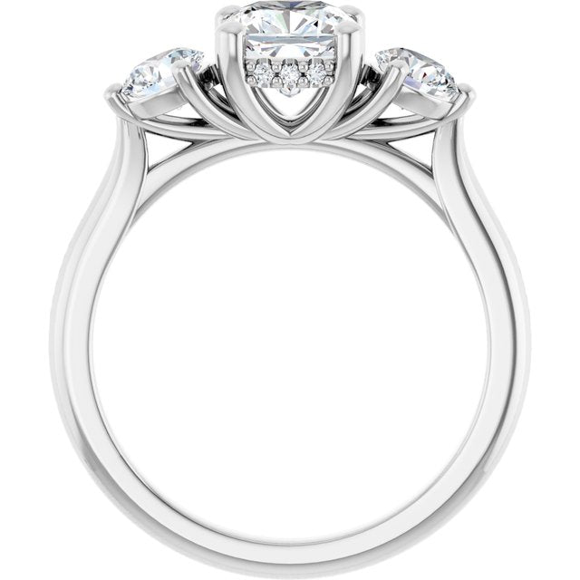 Three-Stone Engagement Ring