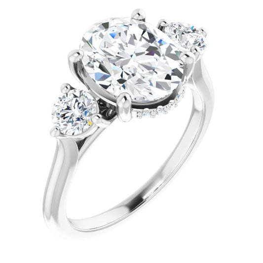 Three-Stone Engagement Ring
